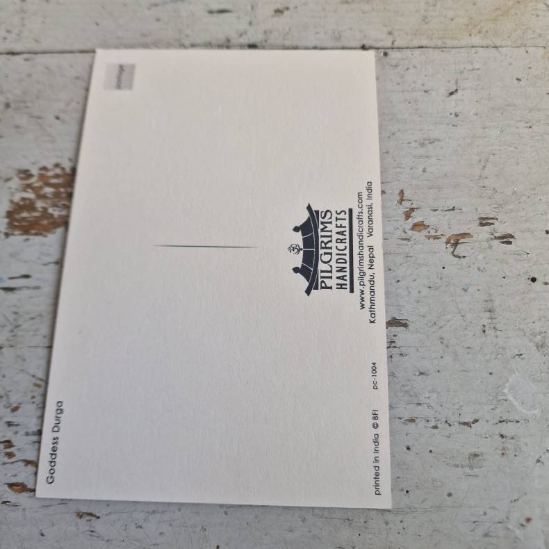 Goddess Durga postkort