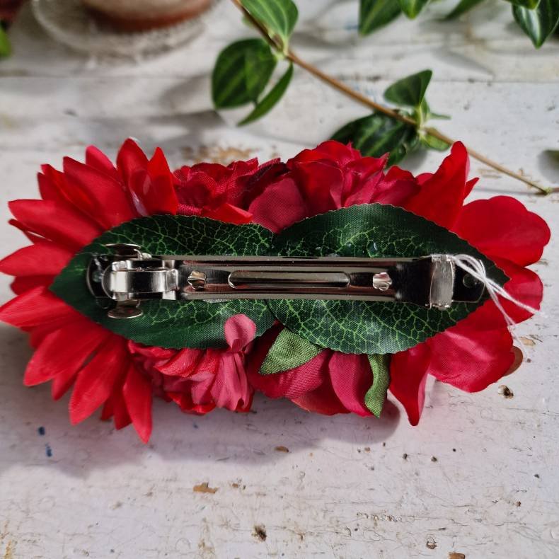 Rd mrk blomster mix hrspnde 10 cm NO: 52