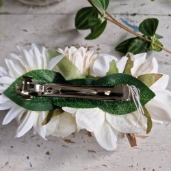 Hvidt blomster mix hrspnde 10 cm NO: 46