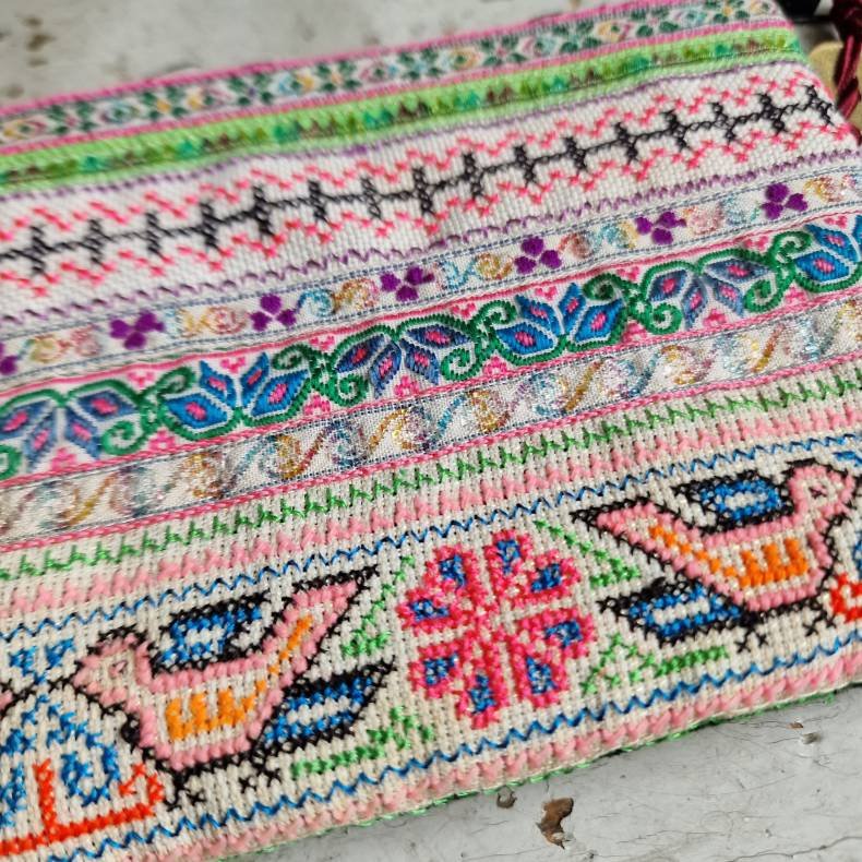 Broderet unika pung NO: 10