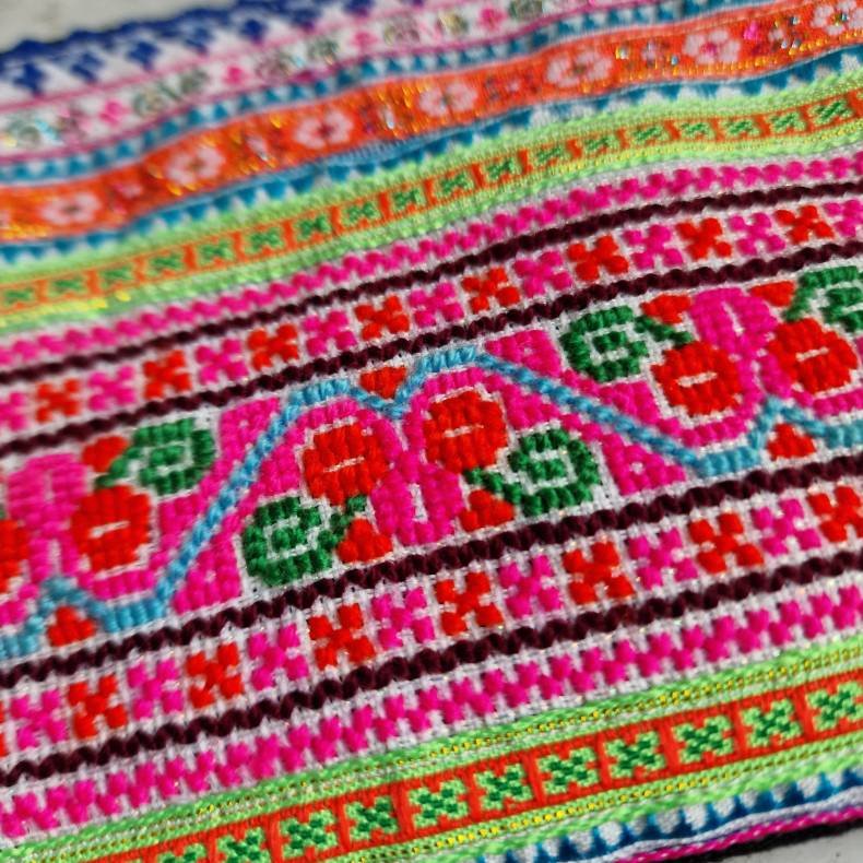 Broderet unika pung NO: 7
