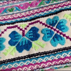 Broderet unika pung NO: 5