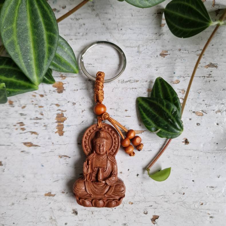 Buddha n�glering � symbol p� beskyttelse, ro og medf�lelse