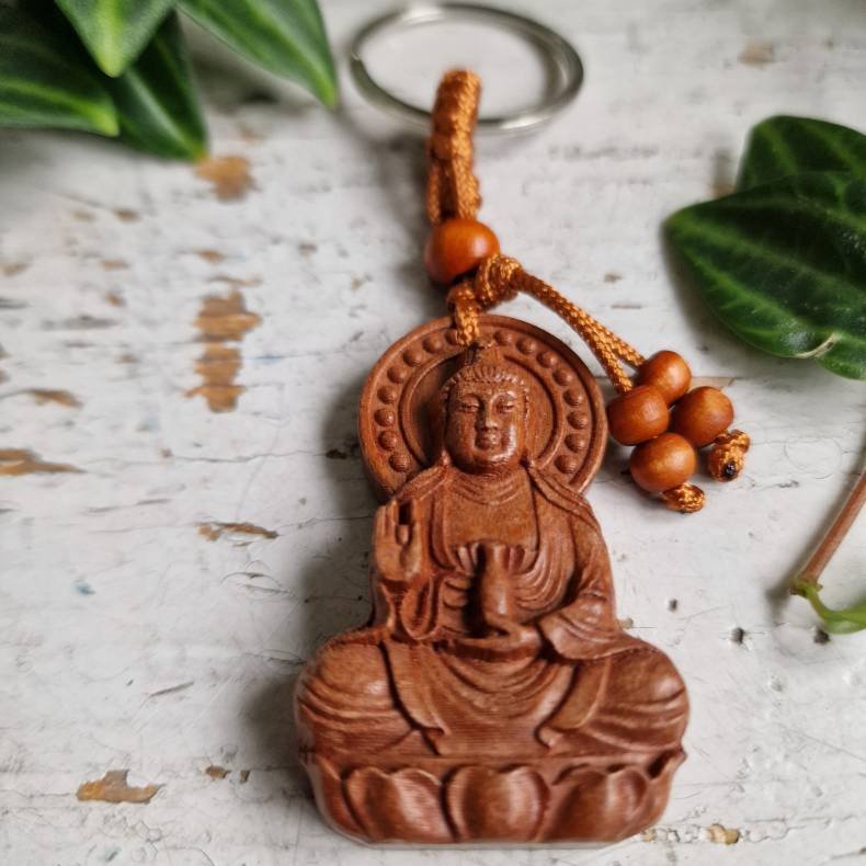 Buddha n�glering � symbol p� beskyttelse, ro og medf�lelse