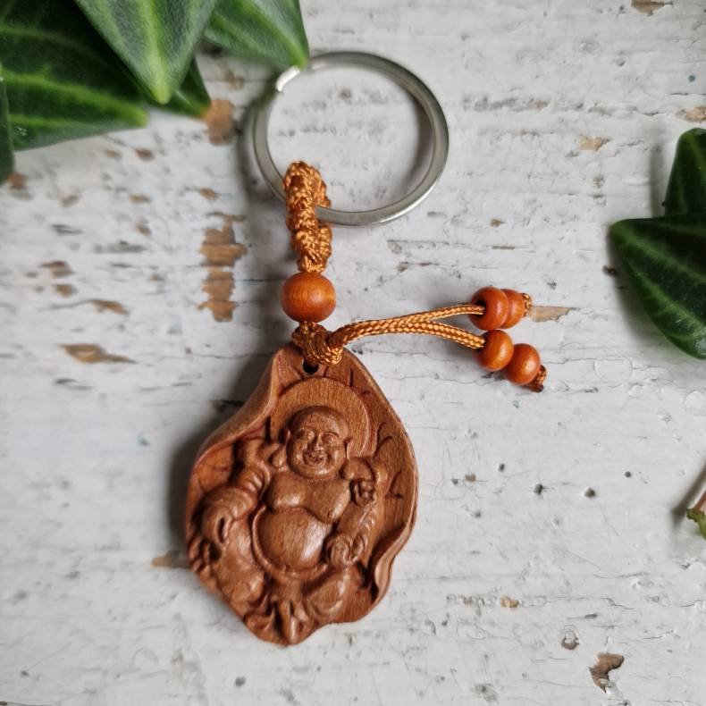 N�glering med Smilende Buddha � en lille lykkebringer