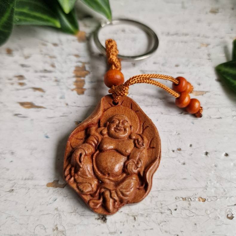 N�glering med Smilende Buddha � en lille lykkebringer