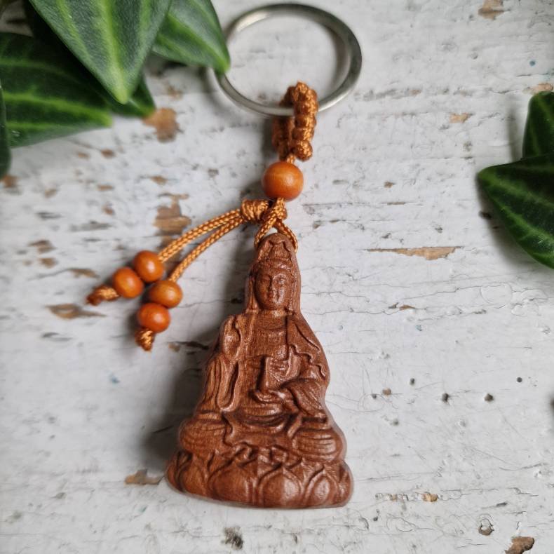 Buddha n�glering � et symbol p� lykke og livsgl�de