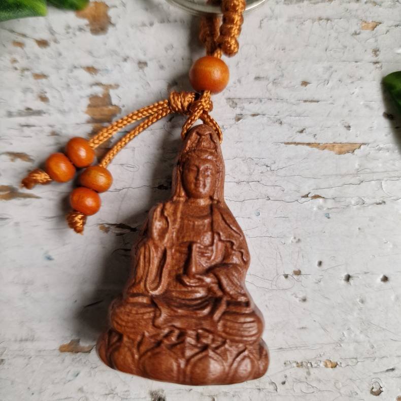 Buddha n�glering � et symbol p� lykke og livsgl�de