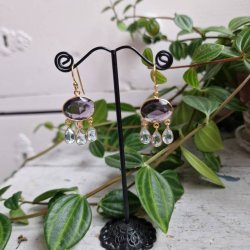 Boheme �reringe lux Lilla/aqua