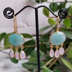 Boheme �reringe lux turkis/rosa