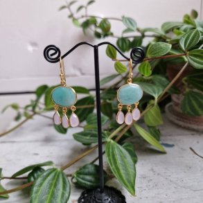 Boheme �reringe lux turkis/rosa