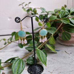 Boheme �reringe lux turkis/rosa