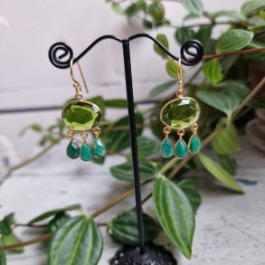 Boheme �reringe lux  gr�n/gr�n