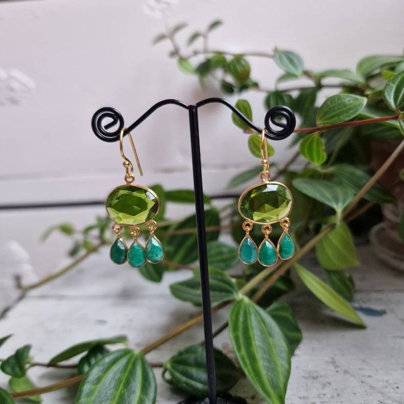 Boheme �reringe lux  gr�n/gr�n