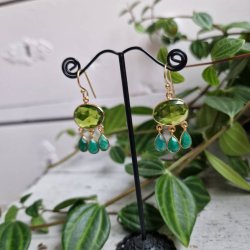 Boheme �reringe lux  gr�n/gr�n