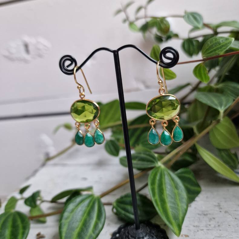 Boheme �reringe lux  gr�n/gr�n