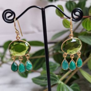 Boheme �reringe lux  gr�n/gr�n