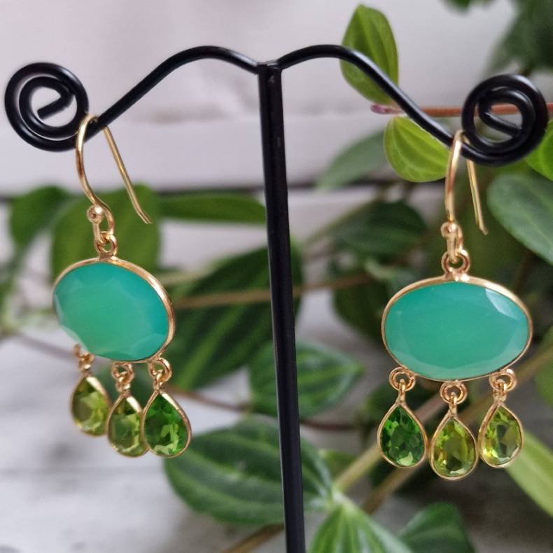 Boheme �reringe lux matgr�n/gr�n