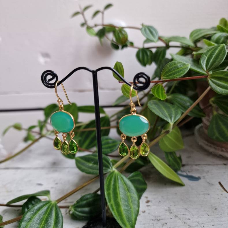 Boheme �reringe lux matgr�n/gr�n