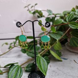 Boheme �reringe lux matgr�n/gr�n