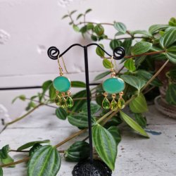 Boheme �reringe lux matgr�n/gr�n