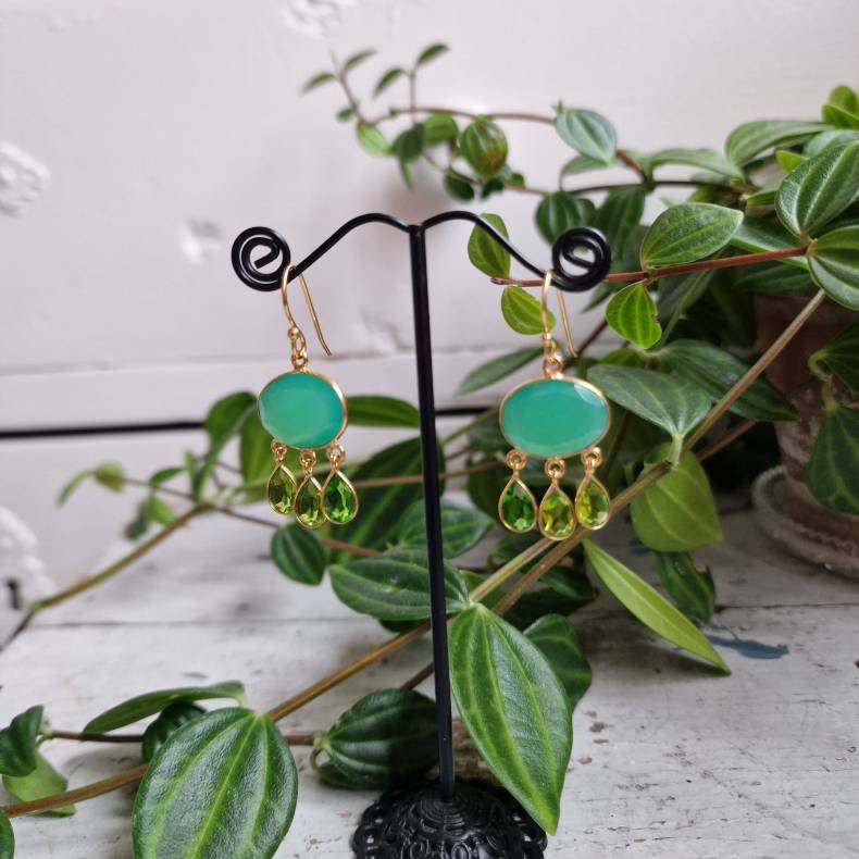 Boheme �reringe lux matgr�n/gr�n