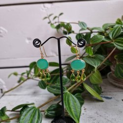 Boheme �reringe lux matgr�n/gr�n