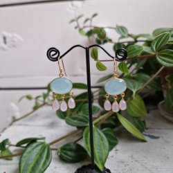 Boheme �reringe lux lysbl�/rosa