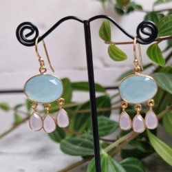 Boheme �reringe lux lysbl�/rosa