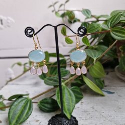 Boheme �reringe lux lysbl�/rosa