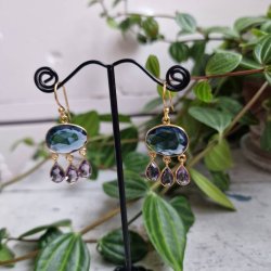 Boheme �reringe lux  bl�/lilla