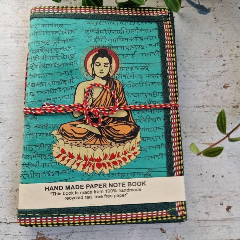 Varm turkis med Buddha M