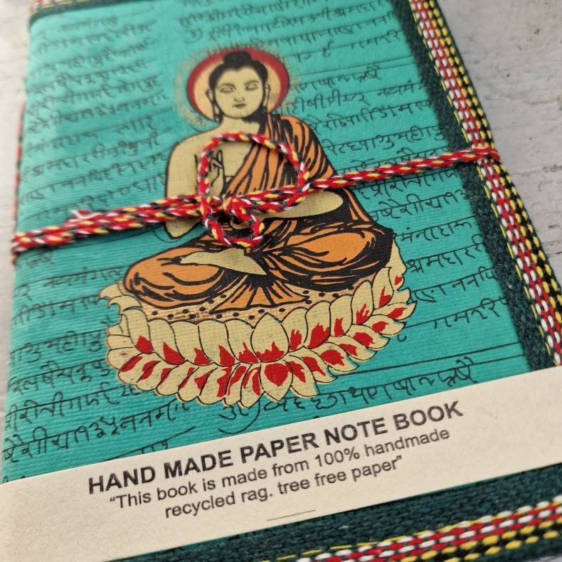 Varm turkis med Buddha M