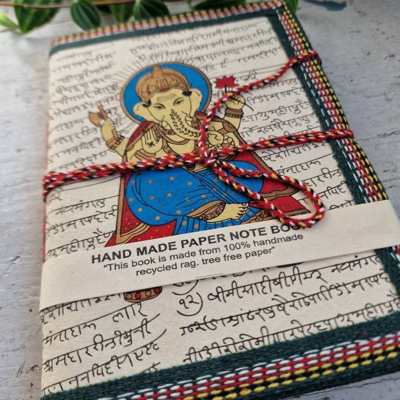 Fl�defarvet med Ganesha M