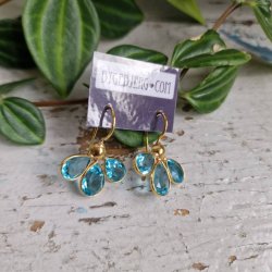 Treenighed akvamarin farvet quartz