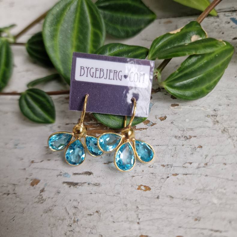 Treenighed akvamarin farvet quartz