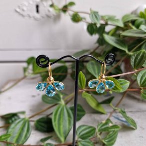 Treenighed akvamarin farvet quartz