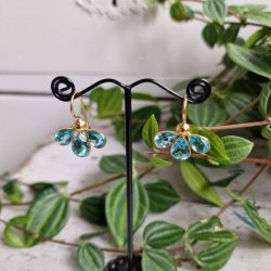 Treenighed akvamarin farvet quartz