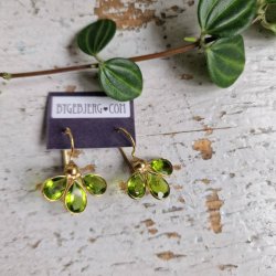 Treenighed Peridot farvet quartz