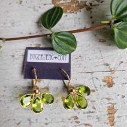 Treenighed Peridot farvet quartz