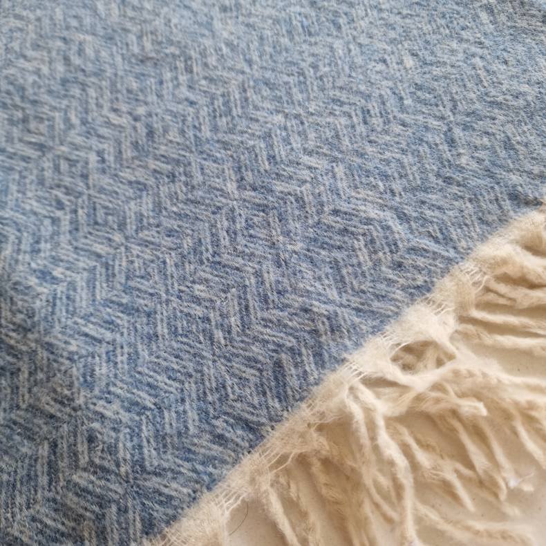 Bl�t uld t�ppe fra Nepal