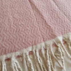 Rosa uld t�ppe fra Nepal