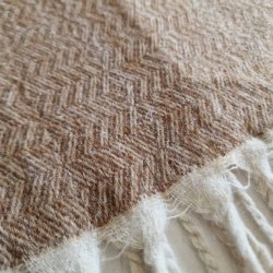 Brun uld t�ppe fra Nepal