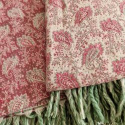 Meditationst�ppe rosa/fl�de/gr�n