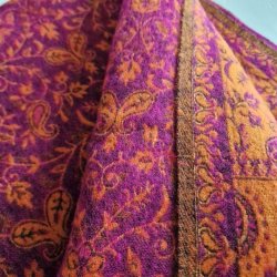 Meditationst�ppe m�rk magenta pink og orange