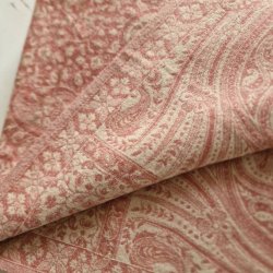 Meditationst�ppe varm rosa/fl�de