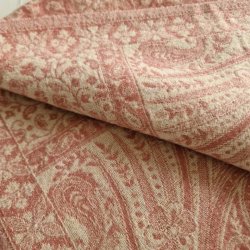 Meditationst�ppe varm rosa/fl�de