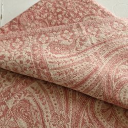 Meditationst�ppe varm rosa/fl�de