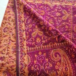 Meditationst�ppe st�vet orange/pink