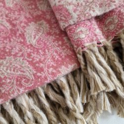 Meditationst�ppe varm rose/lyser�d/fl�de/gr�n